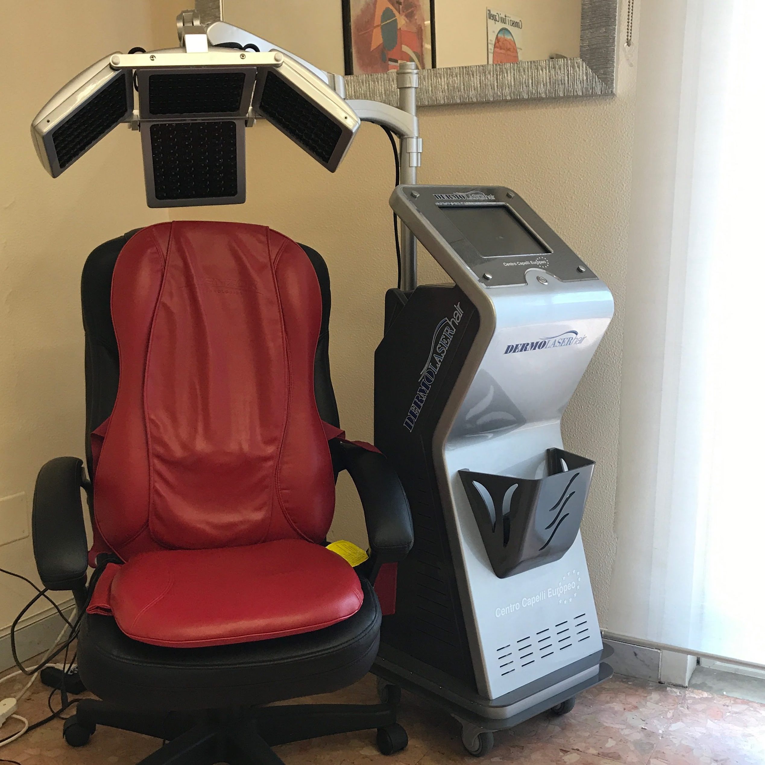 Laserterapia del Centro Capelli Europeo